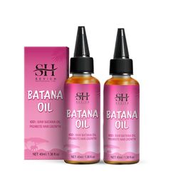 2 stk Anti Hårtap Batana Olje Hårtap Behandling Hårvekst Batana Essential 40ml Ny