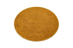 RugsX Tæppe SOFFI cirkel lurvet 5cm guld circle 120 cm