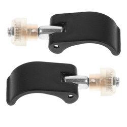 2kpl universaali vuorikiipeilytanko ulkoinen lukkokahvan mutterin tarvikkeet vaellukseen retkeilyyn vaellussavan lukkotarvikkeet Musta