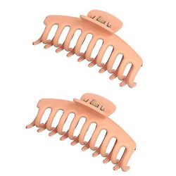 Zhuopai Kvinders Akryl Frosted Grab Clip Hår Klip Kombination Sæt set13