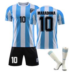 Fotbollsset för fotbolls-VM för barn/vuxna i Argentina Set W 1986-maradona 22