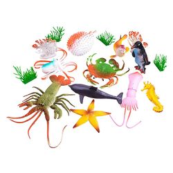 16 pakker Simulation Marine biologiske dybhavsdyr til børn Læringslegetøj