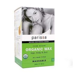 Parissa Organic Sugar Wax Jalat & Vartalo ,8 oz