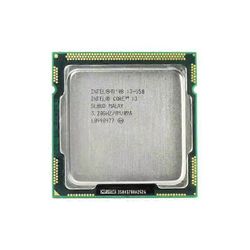 Core i3-550 -suoritin - kanta LGA 1156 2 ydintä, 4 säiettä: 3,2 GHz, 4 Mt, L3-välimuisti, 73 W.