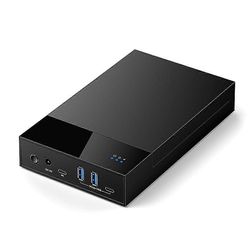 USB 3.0–3,5 tuuman SATA-aseman telakointiasema Ulkoinen kiintolevykotelo 3,5 2,5 tuuman SATA SS:lle