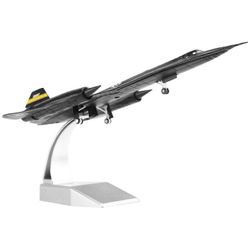 1/144 Diecast SR-71A Blackbird Reconnaissance -lentokonemalli lapsille Aikuisten kotitoimiston sisustus