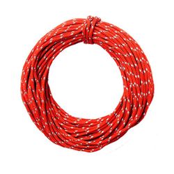 15m Reflekterende Guyline Baldakin Telt Rope Guy Line ledning, rød farve