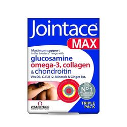 84x Vitabiotics Jointace Max Tabletit Kalaöljy Kollageeni Mineraalit - 3 Pakkaus 2 kpl