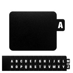 26 kpl Vinyyli Levynjakajat DVD Aakkoselliset jakajat A-Z Aakkoselliset jakajat Vinyyli Levyurut Musta