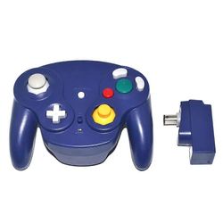 2,4 GHz: n langaton peliohjainohjain Peliohjaimen joystick vastaanottimella N-G-C: lle GameCubelle wiille purple