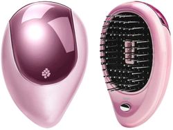 Elektriske ioniske massage hår børster, negative ion hår børste massage kam Pink