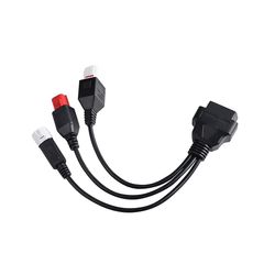 Motorcykel til 3pin 4pin og 6pin Obd2 Diagnostics Connector Kabel til motorcykel OBD Extension Cabl Som vist