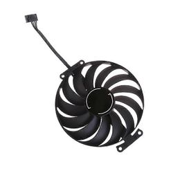 Jäähdytintuuletin ASUS RTX 3050 3060 VGA -tuulettimelle näytönohjaimen jäähdytys 6Pin 12V 0.5A
