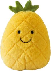 ananas pehmo nukke ananas pehmeä lelu täytetty hedelmä ananas pehmotyyny pehmoinen hedelmä keräiltävä pehmokoriste sopii syntymäpäivään 20CM