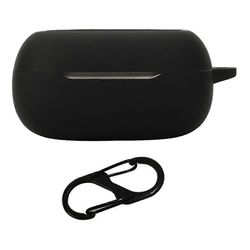 JBL Live Buds 3 Earbuds -kotelon silikoninen suojakuori katoamattomalla soljella Monivärinen Black