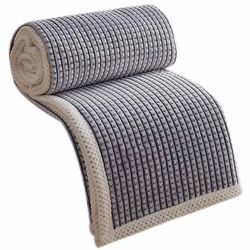 Handuo Fleece Bed Blanket -tæpper, Dyner grå