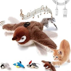Elektroninen interaktiivinen lentävä lintu - ihanteellinen lelu kissoille