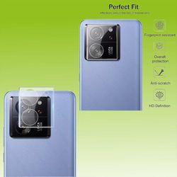Wigento Til Xiaomi 13T / 13T Pro 9H bagkamerabeskytter Hårdt glasdæksel gennemsigtigt Gennemsigtig