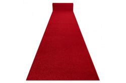 RugsX Runner KARMEL Almindelig carmine / rød 120 cm 120x770 cm