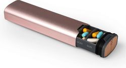 7 päivän viikoittainen pillerijärjestäjä, metallinen 7 päivän pillerilaatikko, ensiluokkainen tyylikäs alumiininen suurikapasiteettinen pillerilaat...