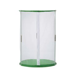 Butterfly Habitat -minikasvihuone sisätilojen ulkotarkkailuun Tukeva uudelleenkäytettävä sylinterin muotoinen häkki näkyvällä verkolla 40cm