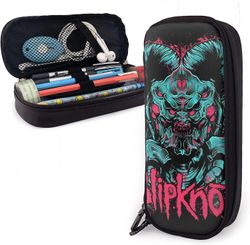 Kerota Slipknot nahka Penaali Penaali Penaali Paperitavaralaukku Toimisto Kannettava säilytyslaatikko Kosmeettinen laatikko Kansio bd003528 VÄRI On...
