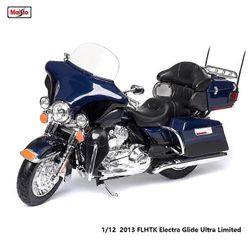 1:12 Harley Davidson 2013 FLHRC Road King Classic staattinen painevalettu moottoripyörämalli keräilylelulahja 2013 FLHTK Electra