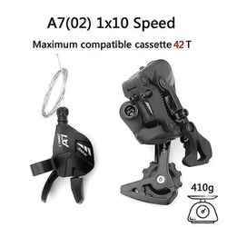 Ltwoo 8v 9v 10v 11v 12 nopeusvaihtajat liipaisinosasarja A3 A5 A7 kirves vaihdevivussa takavaihtajat Shimano Sram-QH A7-02 1x10S