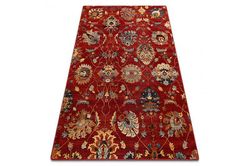 RugsX Uldtæppe SUPERIOR LATICA rubin rød 200x300 cm