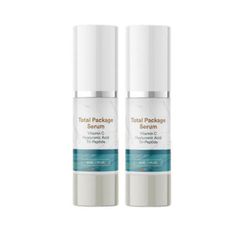 Kokonaispaketti ikääntymistä estävä seerumi, All-in-One C-vitamiini, hyaluronihappo, peptidiseerumi kasvoille 2pcs