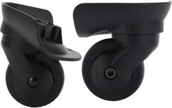 Hei vaihtopyörät, 1 pari A53-vaunulaukku matkatavarapyörä yleinen matkalaukku pyörän vaihtopyörät