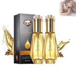 Pheromone Addict Diamond Hairoil, feromon olje for kvinner å tiltrekke menn Adult 1pc