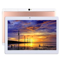 3G telefonopkald Tablet PC, 10,1 tommer, 2GB + 32GB Rose guld