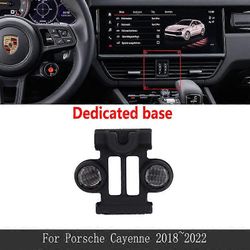 Erityinen auton matkapuhelimen pidike Porsche Cayenne PO536 GTS Turbo S 2018 2019 2020 2022 2022 matkapuhelinteline Tyyppi A