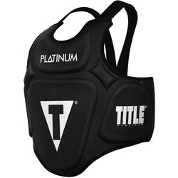 Title Boxing Otsikko Boxing Platinum Tuottelias vartalosuoja - Musta/Valkoinen One Size
