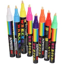 8PCS Queen Bee -merkintäkynäsarja mehiläishoitomehiläisten työkaluille Satunnainen tyyli M