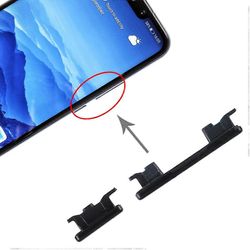 Huawei Mate 20 Liten sivunäppäimet Musta