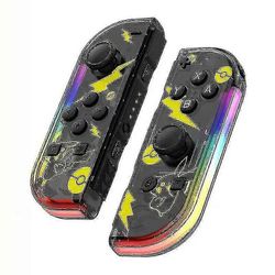 Langaton ohjain, joka on yhteensopiva Nintendo Switchin, Oledin, Lite-peliohjaimen ohjaussauvan (l/r) kanssa Korvaaminen RGB:llä Right_SSDLV korkea...