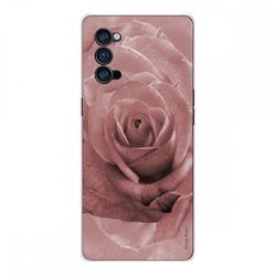 Crazy Kase Shell til Oppo Reno4 Pro 5g blød silikone 1 mm, pink pastelfarve
