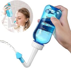 Nenähuuhtelu, nenän kastelupesupullo 300ml, Neti-pottipakkaus aikuisille & lapsi nenäpesusuolalla 30 pakkaus