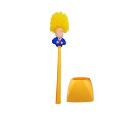 Keltaiset Kudos, Presidentti Trump WC-harjan pohja WC-kulhon harjatyökalut Kylpyhuonetarvikkeet