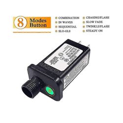 24 V TransYhteensopiva kanssamer-pistokevirtalähde Sopii yhteensopivaksi joulun Halloween LED-varusteen kanssa