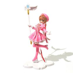 Anime Dejlige Pink Card Captor Sakura Action Figur Model Kage Dekorationer Shytmv One Size