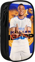 Kerota 7 Mbappe 10 suuren kapasiteetin kynäkynäkotelo Office Collegeen Suuri säilytystila Suurikapasiteettinen pussipussipidikelaatikko Meikkipus...