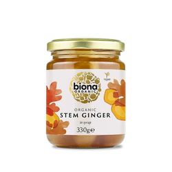 Biona luomuvarsi inkivääri siirapissa 330g