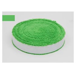 Tennis Grips 10m bomuld håndklæde Anti-skid Sweat Grip Absorberet Wraps Badminton ketcher Overgrip Fiskeri Skidproof Sweat Band Grøn