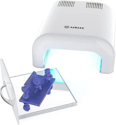 UV-hartsi kovetusvalolaatikko Ammattilainen, 24kpl 395nm UV LED-valo Lcd Sla Dlp 3D -tulostimen malli koruhartsille, 360 kovettumiskulma, ajanhalli...