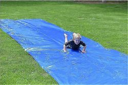 ZK-Backyard Blast Big Waterslide helppo asentaa - erittäin paksu repeämien ja repeämien estämiseksi (1.5M * 8M) 1.5m*8m