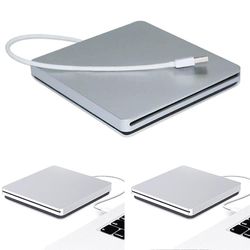 HSKMALL Dvd-spillere usb ekstern slot-in cd dvd stasjon brenner for apple macbook pro air mac pc laptop