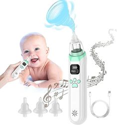 Baby Nasal Aspirator Elektrisk, acsergery Lavfrekvent Mute, acsergery Tre typer